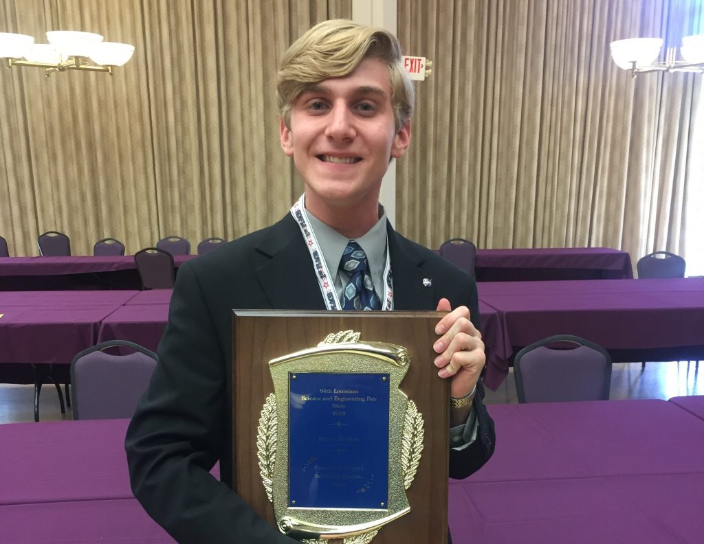 SMART student top winner at state science fair