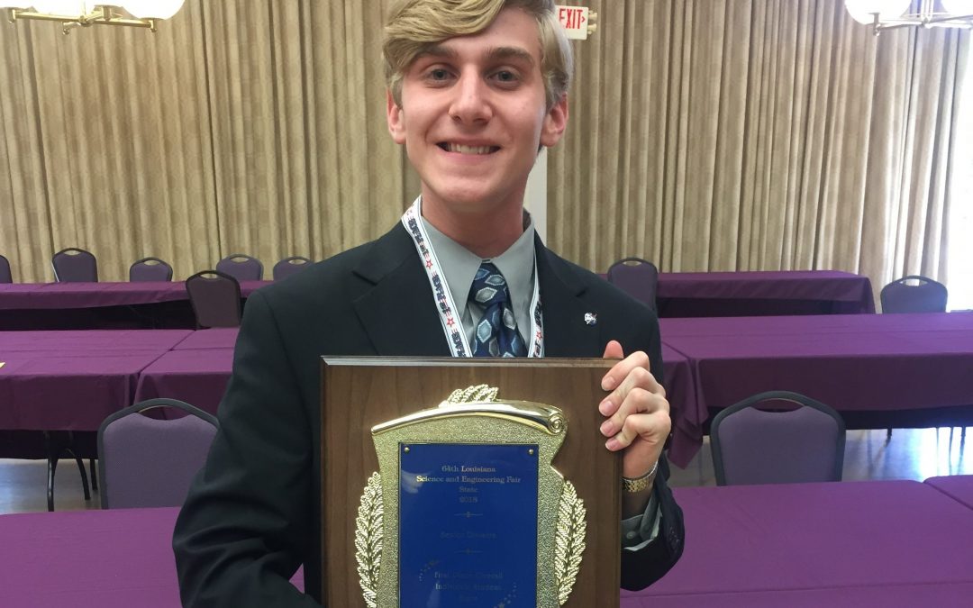 SMART student top winner at state science fair