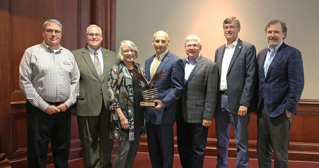 Red River Regional Chapter of National Defense Industrial Association honors retired Lt. Gen. James Kowalski with Lt. General Edgar S. Harris, Jr. Award