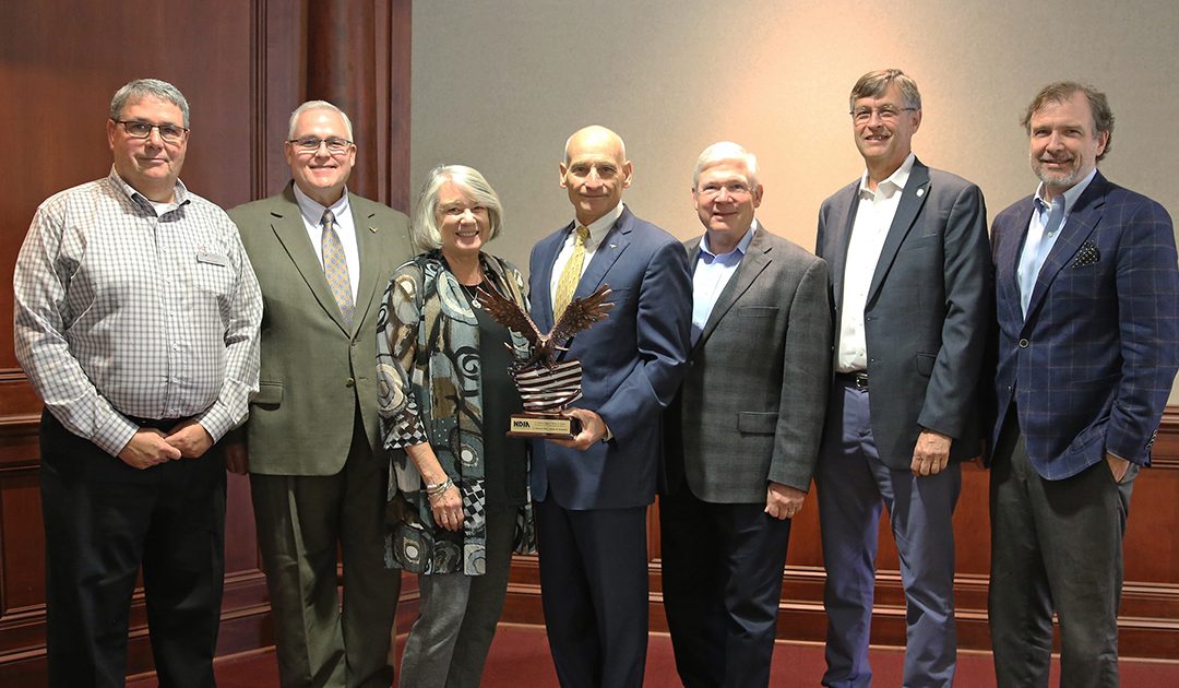 Red River Regional Chapter of National Defense Industrial Association honors retired Lt. Gen. James Kowalski with Lt. General Edgar S. Harris, Jr. Award